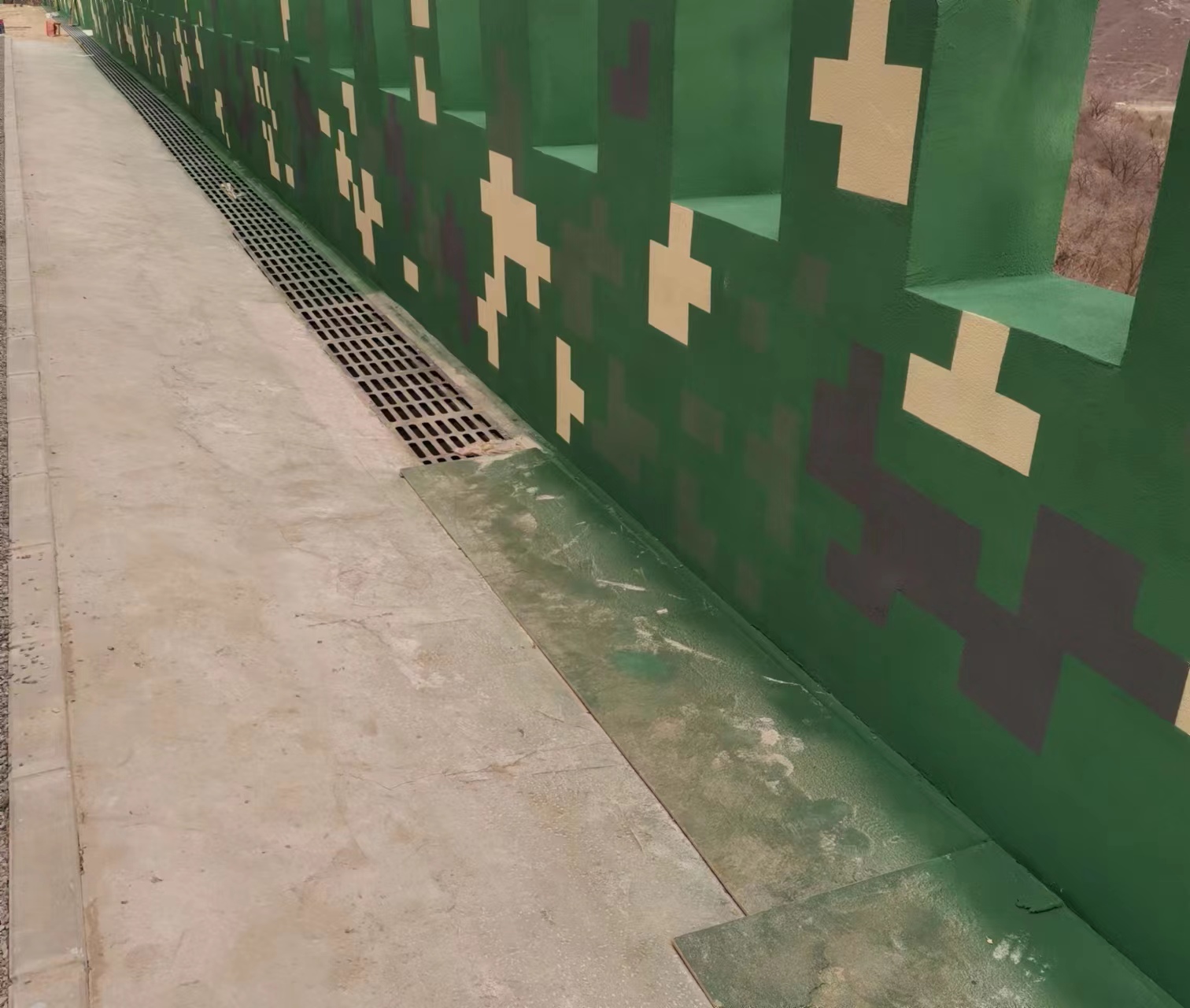 丰台围墙迷彩喷涂,数迷彩漆